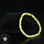 Bracelet Opale Jaune - Opale Miel AA perles carrées à facettes 4mm - Joie - Douceur - Harmonie