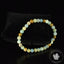 Bracelet Calcite Caraïbes Onyx Bleu perles rondes 6mm - Force intérieure - Endurance - Détermination