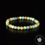 Bracelet Calcite Caraïbes Onyx Bleu perles rondes 6mm - Force intérieure - Endurance - Détermination