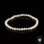 Bracelet Kunzite AA perles rondes facettées 4mm, Amour - Soutien - Compréhension - Paix