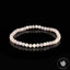 Bracelet Kunzite AA perles rondes facettées 4mm, Amour - Soutien - Compréhension - Paix
