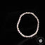 Bracelet Kunzite AA perles rondes facettées 4mm, Amour - Soutien - Compréhension - Paix