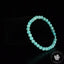 Bracelet Amazonite Bleue perles 6mm rondes du Mozambique grade AAA - Stimulation - Communication - Mémoire