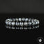 Bracelet Larvikite perles 8mm rondes