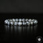 Bracelet Larvikite perles 8mm rondes