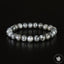 Bracelet Larvikite perles 8mm rondes