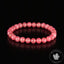 Bracelet Rhodonite du Brésil perles 7mm rondes grade AAA - Passion Motivation Communication