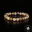 Bracelet Pierre de Lune Noire 8mm perles rondes AA