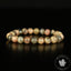 Bracelet Pierre de Lune Noire 8mm perles rondes AA
