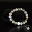 Bracelet Agate du Botswana 10mm perles rondes