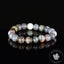 Bracelet Agate du Botswana 10mm perles rondes