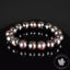 Bracelet Grenat Rouge Almandin du Brésil perles rondes 12mm - Initiation - Stimulation - Eclat