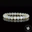 Bracelet Pierre de Lune Blanche perles 8mm rondes AA - Equilibre émotionnel - Libération - Empathie - Féminité