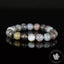 Bracelet Agate du Botswana 10mm perles rondes