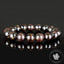 Bracelet Grenat Rouge Almandin du Brésil perles rondes 12mm - Initiation - Stimulation - Eclat