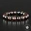 Bracelet Grenat Rouge Almandin du Brésil perles rondes 12mm - Initiation - Stimulation - Eclat