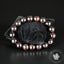 Bracelet Grenat Rouge Almandin du Brésil perles rondes 12mm - Initiation - Stimulation - Eclat