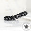 Bracelet Tourmaline noire perles 10mm rondes - Ancrage - Protection - Réalignement