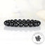 Bracelet Tourmaline noire perles 10mm rondes - Ancrage - Protection - Réalignement