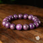 Bracelet Purpurite perles 12mm AAA - Calme - Purification - Clarté mentale