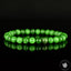 Bracelet Jade Maw Sit-Sit naturel perles 6mm , véritable Jade Kosmochlor - Chloromelanite