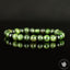 Bracelet Chrome Diopside 6mm perles rondes AA - Révélation - Croissance - Renouvellement