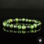 Bracelet Chrome Diopside 6mm perles rondes AA - Révélation - Croissance - Renouvellement
