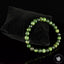 Bracelet Chrome Diopside 6mm perles rondes AA - Révélation - Croissance - Renouvellement