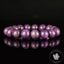 Bracelet Purpurite perles 12mm AAA - Calme - Purification - Clarté mentale