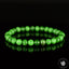 Bracelet Jade Maw Sit-Sit naturel perles 6mm , véritable Jade Kosmochlor - Chloromelanite