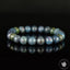 Bracelet Rubis Cyanite perles 9mm rondes naturelles - Libération - Circulation - Apaisement