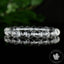 Bracelet Cristal de Roche perles 10mm grade AA