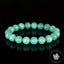 Bracelet Amazonite Bleue perles 10mm rondes du Mozambique grade AAA - Stimulation - Communication - Mémoire