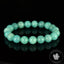 Bracelet Amazonite Bleue perles 10mm rondes du Mozambique grade AAA - Stimulation - Communication - Mémoire