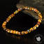 Bracelet Oeil du Tigre perles 4.5mm carrées facettées AAA - Protection - Esprit pratique - Sociabilité - Réalisme