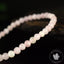Bracelet Quartz rose AA perles 4mm rondes facettées de Madagascar - Favorise l'Amour - Emotion - Libération