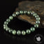 Bracelet Cyanite Verte Disthène Vert perles 8mm rondes naturelles - Libération - Circulation - Apaisement