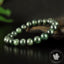Bracelet Cyanite Verte Disthène Vert perles 8mm rondes naturelles - Libération - Circulation - Apaisement