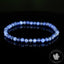 Bracelet Sodalite Naturelle Facettée 4mm – Bracelet Bleu Élégant – Pierre Fine Véritable – Bijou Minimaliste Bohème - Méditation - Paix