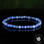 Bracelet Sodalite Naturelle Facettée 4mm – Bracelet Bleu Élégant – Pierre Fine Véritable – Bijou Minimaliste Bohème - Méditation - Paix