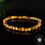 Bracelet Oeil du Tigre perles 4.5mm carrées facettées AAA - Protection - Esprit pratique - Sociabilité - Réalisme