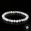 Bracelet Pierre de Lune Arc en ciel avec Tourmaline Noire perles 6mm rondes grade AA, Bracelet Labradorite Blanche Bleue Péristérite