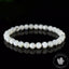 Bracelet Pierre de Lune Arc en ciel avec Tourmaline Noire perles 6mm rondes grade AA, Bracelet Labradorite Blanche Bleue Péristérite