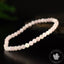 Bracelet Quartz rose AA perles 4mm rondes facettées de Madagascar - Favorise l'Amour - Emotion - Libération