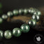 Bracelet Cyanite Verte Disthène Vert perles 8mm rondes naturelles - Libération - Circulation - Apaisement