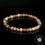 Bracelet Tourmaline Multicolore perles 4.5mm rondes - Révélation - Croissance - Renouvellement