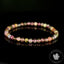 Bracelet Tourmaline Multicolore perles 4.5mm rondes - Révélation - Croissance - Renouvellement