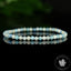 Bracelet Trolleite perles 4mm rondes facettées - Calme - Méditation - Spiritualité