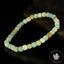 Bracelet Amazonite perles carrées 5mm à facettes régulières - Stimulation - Communication - Mémoire