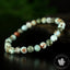 Bracelet Larimar perles 6mm rondes facettées qualité simple